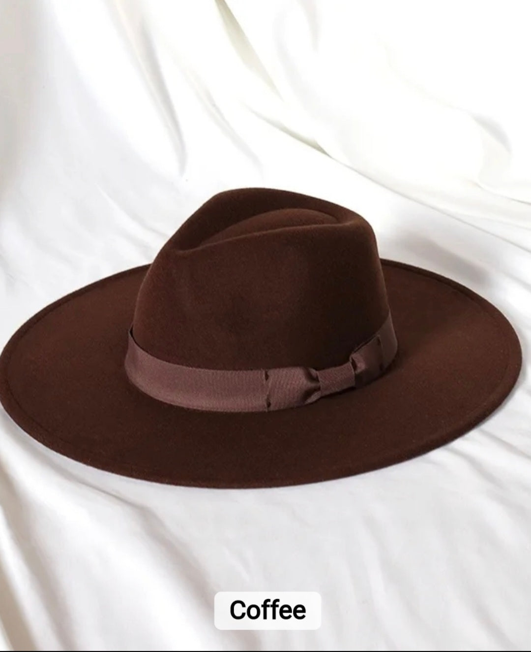 COFFEE FEDORA HAT