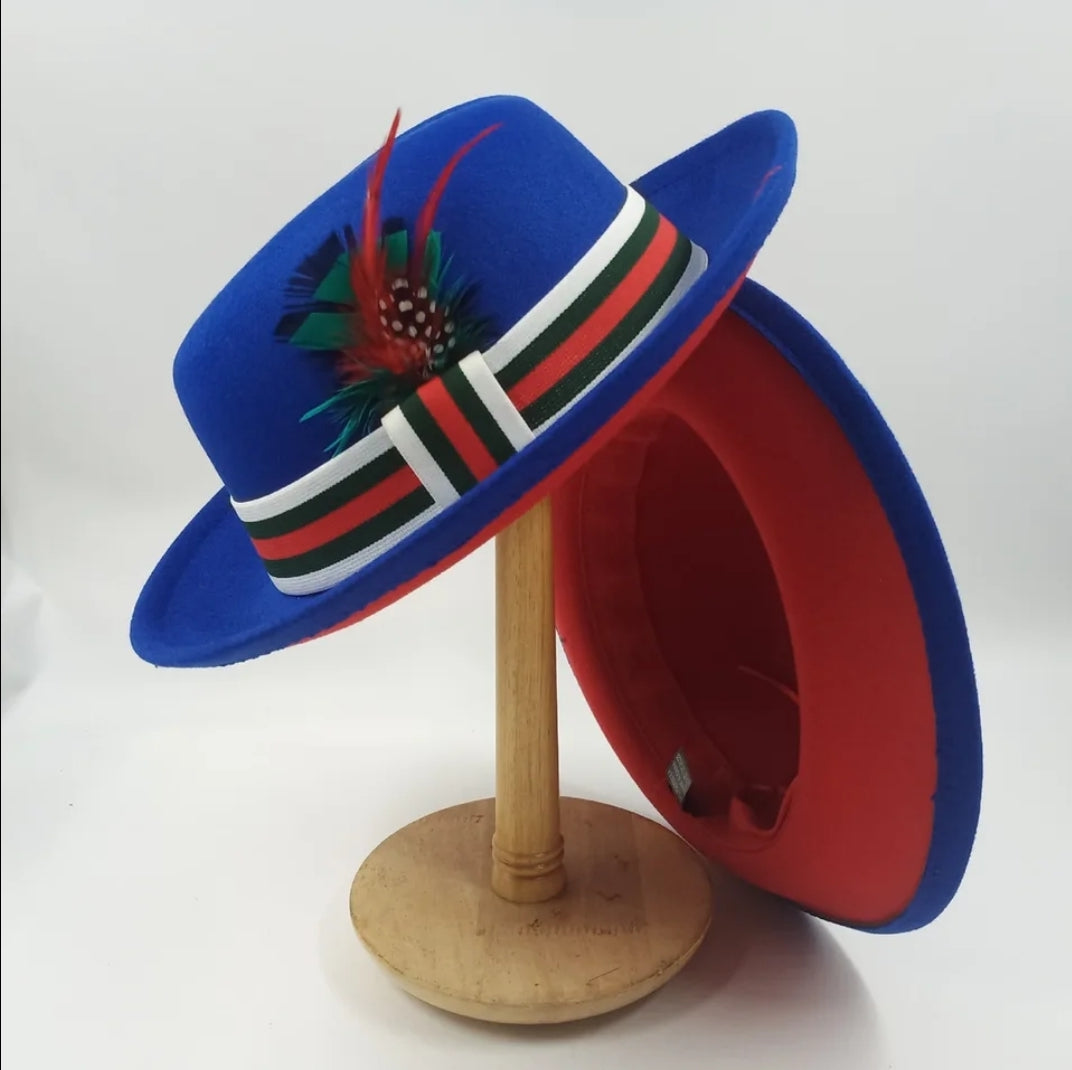 BLUE DERBY FEDORA