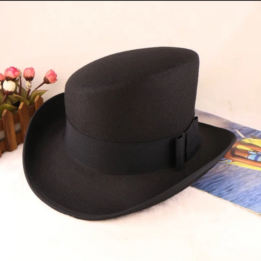 BLACK ROYAL DERBY TOP HAT