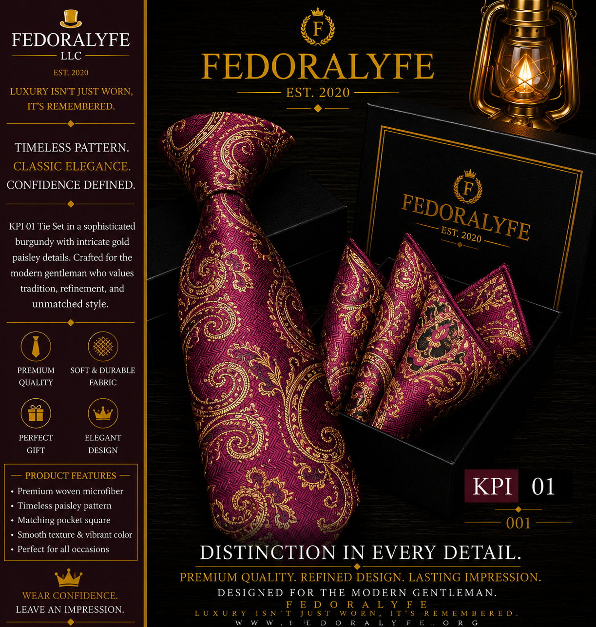 MULTI COLOR TIE AND POCKET SQAURE SET