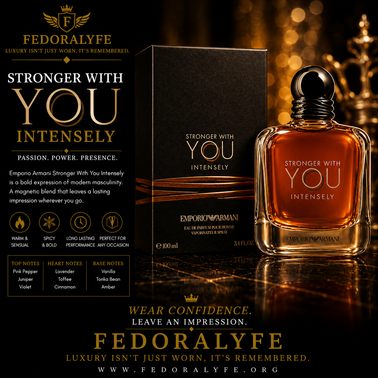 EMPORIO ARMANI STRONGER WITH YOU INTENSELY