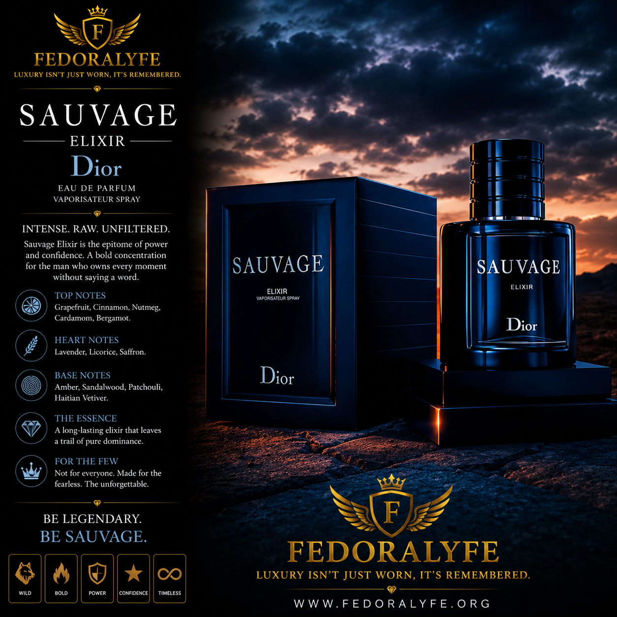 DIOR SAUVAGE EAU DE PARFUM COLONGE