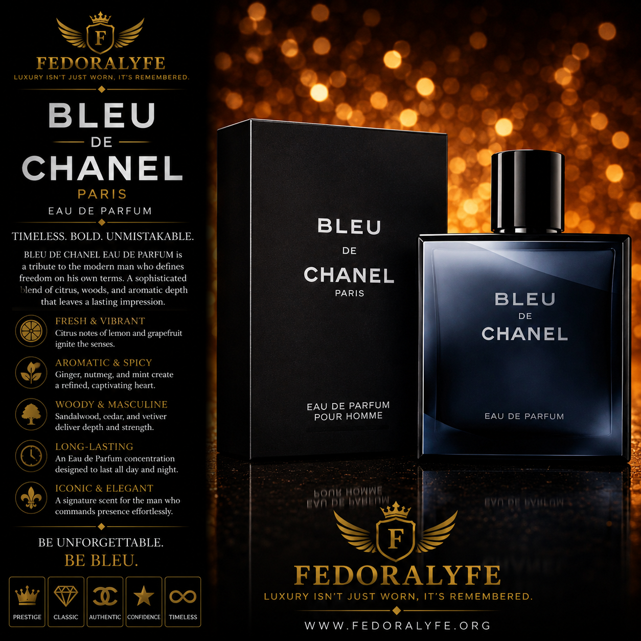 CHANEL BLEU COLONGE
