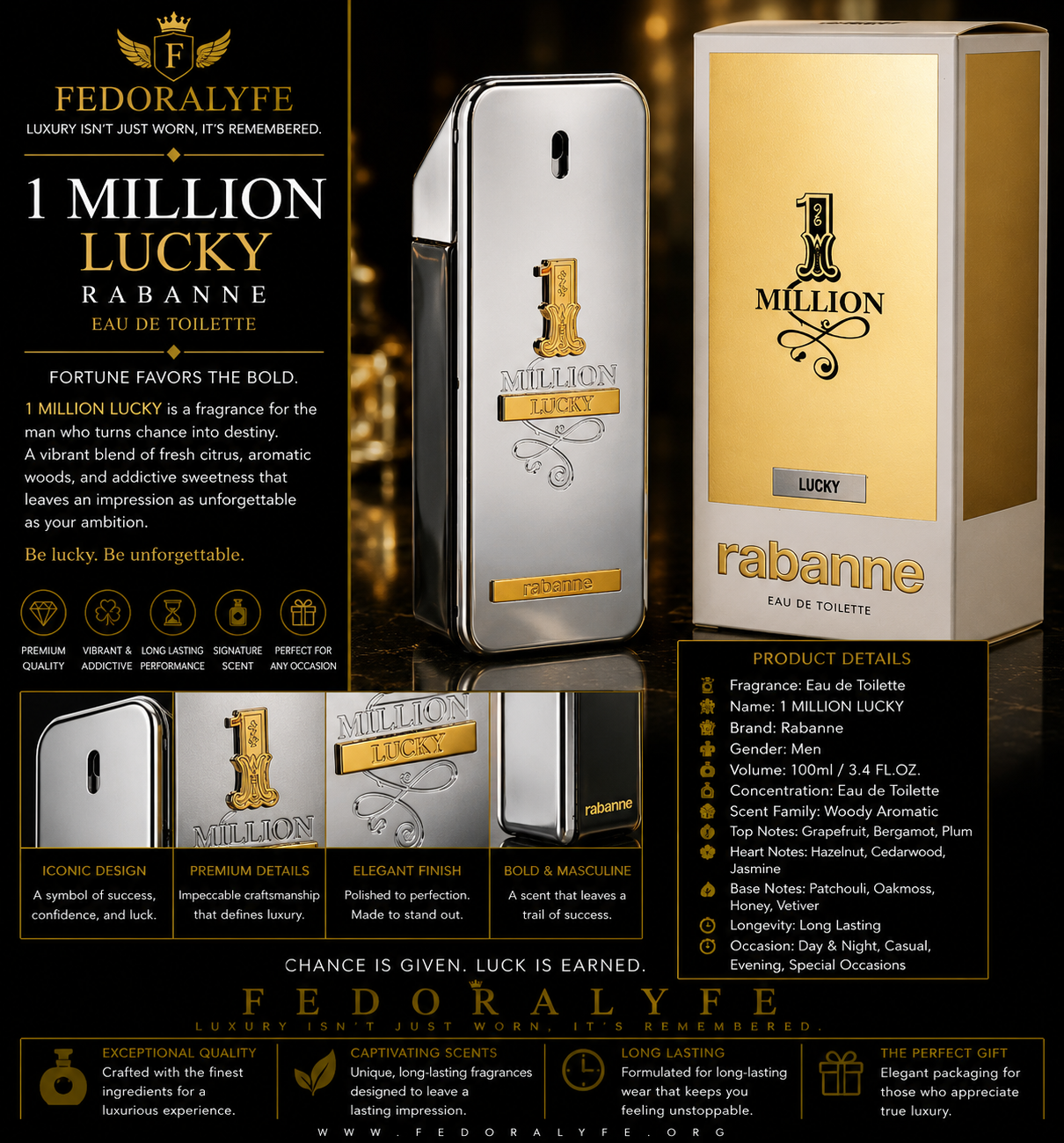 PACO RABANNE I MILLION LUCKY