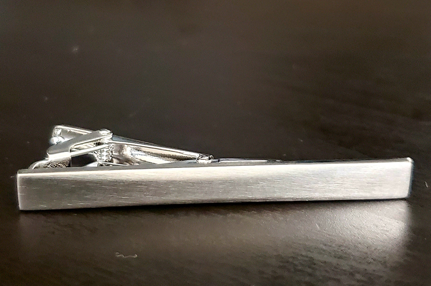 SILVER TIE CLASP
