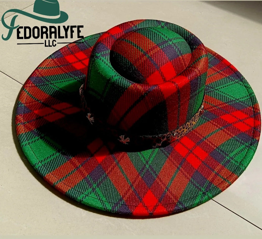 MULTI COLOR FEDORA HAT