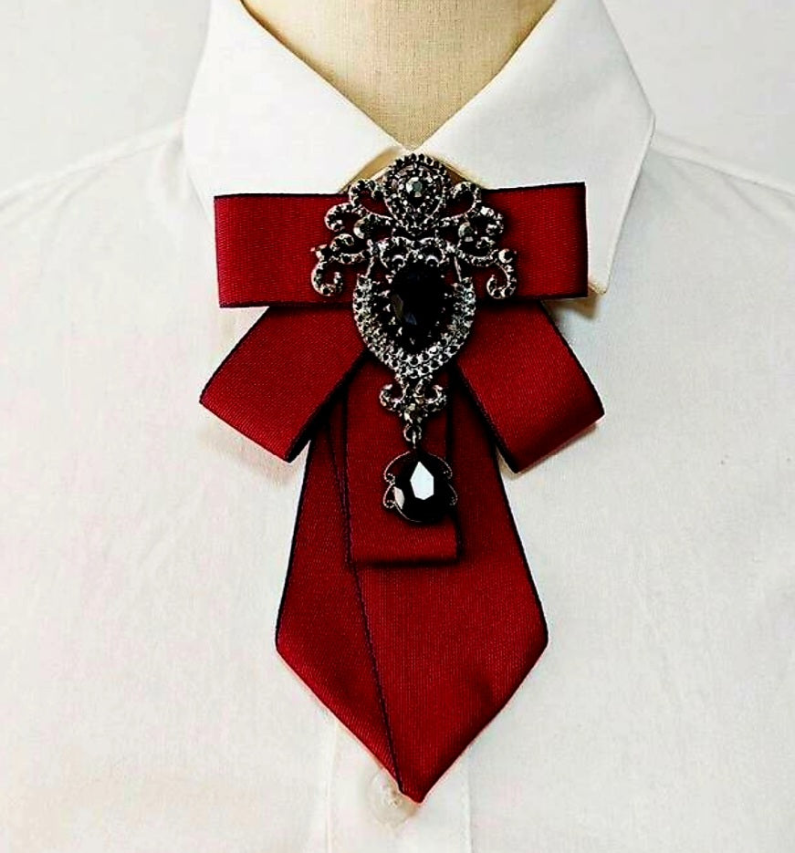 FASHIONABLE BOWTIE MAROON/RED