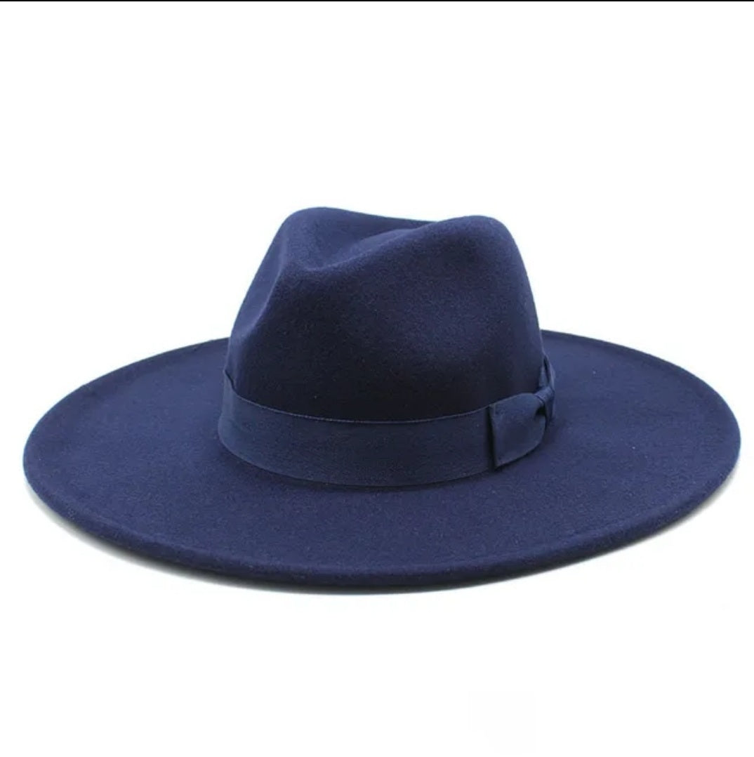 NAVY BLUE FEDORA