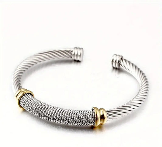 UNISEX SILVER BRACLET