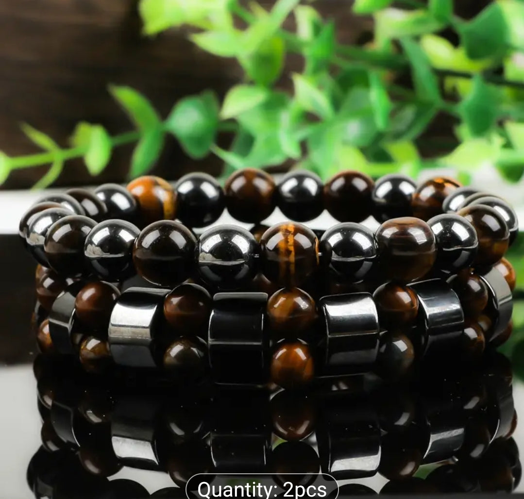 TIGER EYE BRACLET