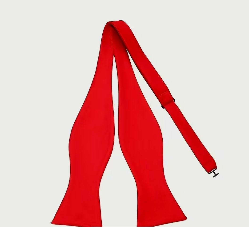 RED ELEGANT BOWTIE