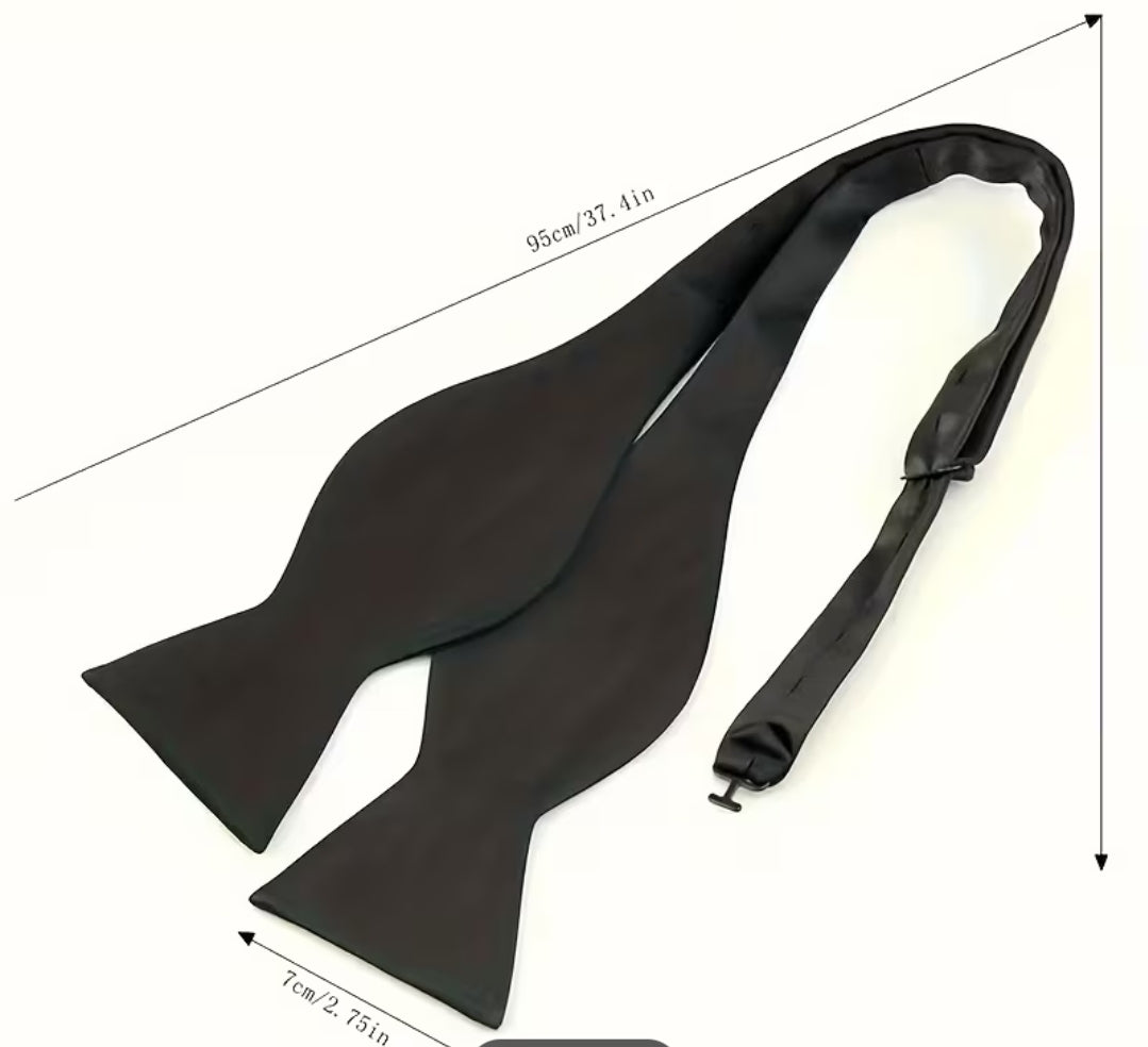 BLACK ELEGANT BOWTIE