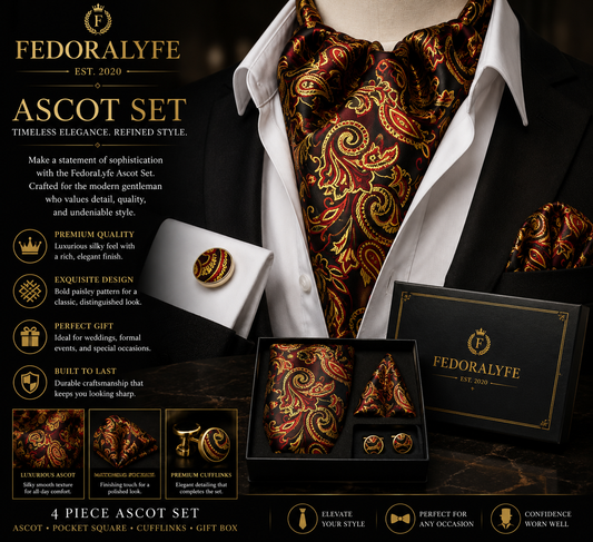 PREMIUM MULTIPLE COLOR ASCOT SCARF