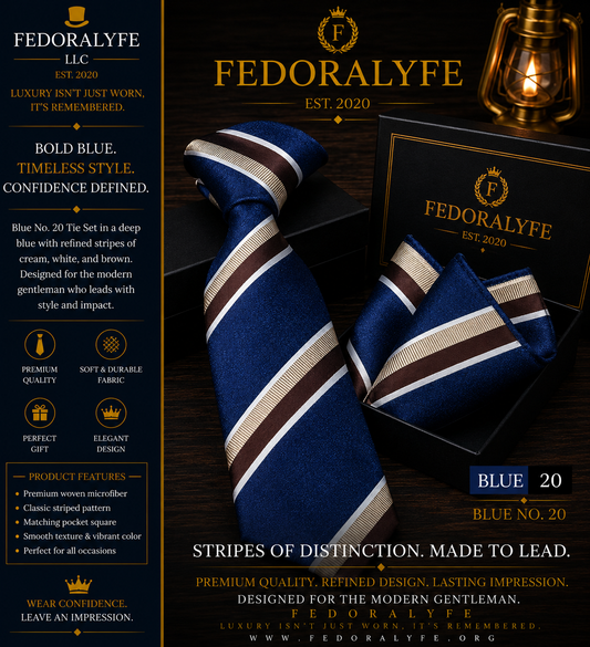 MULTIPLE COLOR STRIPED TIE SET