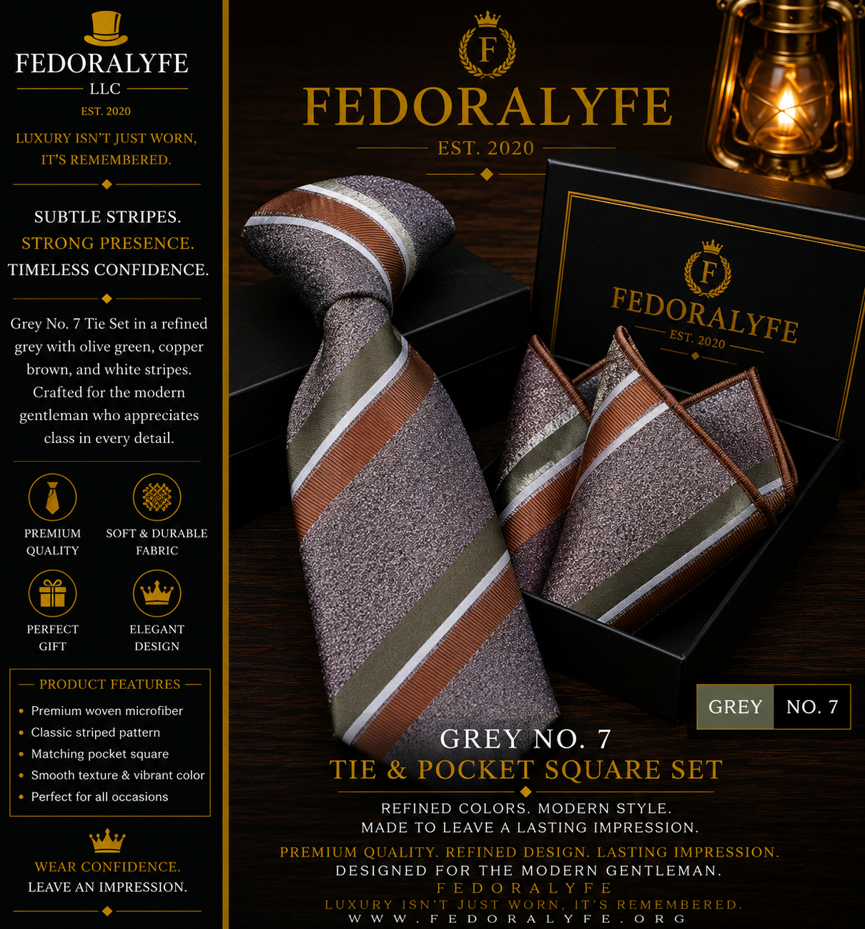 MULTIPLE COLOR TIE SET