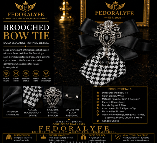 FASHIONABLE BOWTIE BLACK