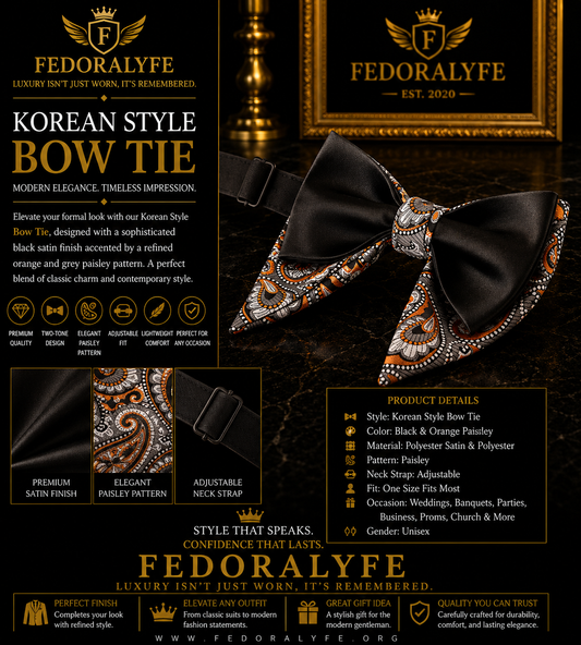 KOREAN STYLE DOUBLE BOWTIE