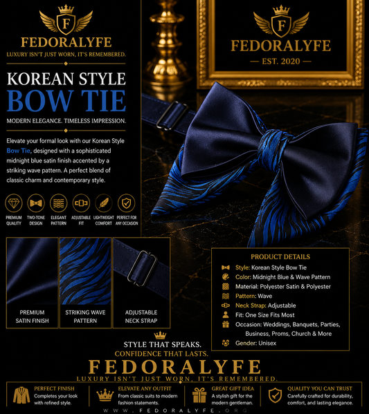KOREAN STYLE DOUBLE BOWTIE
