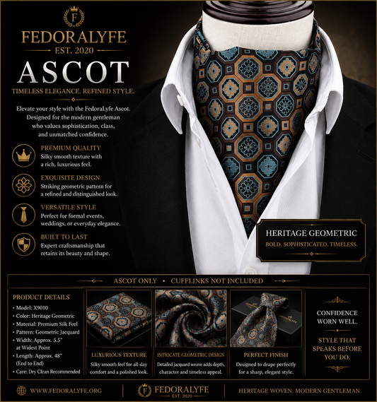 PREMIUM ASCOT SCARF MULTIPLE COLOR