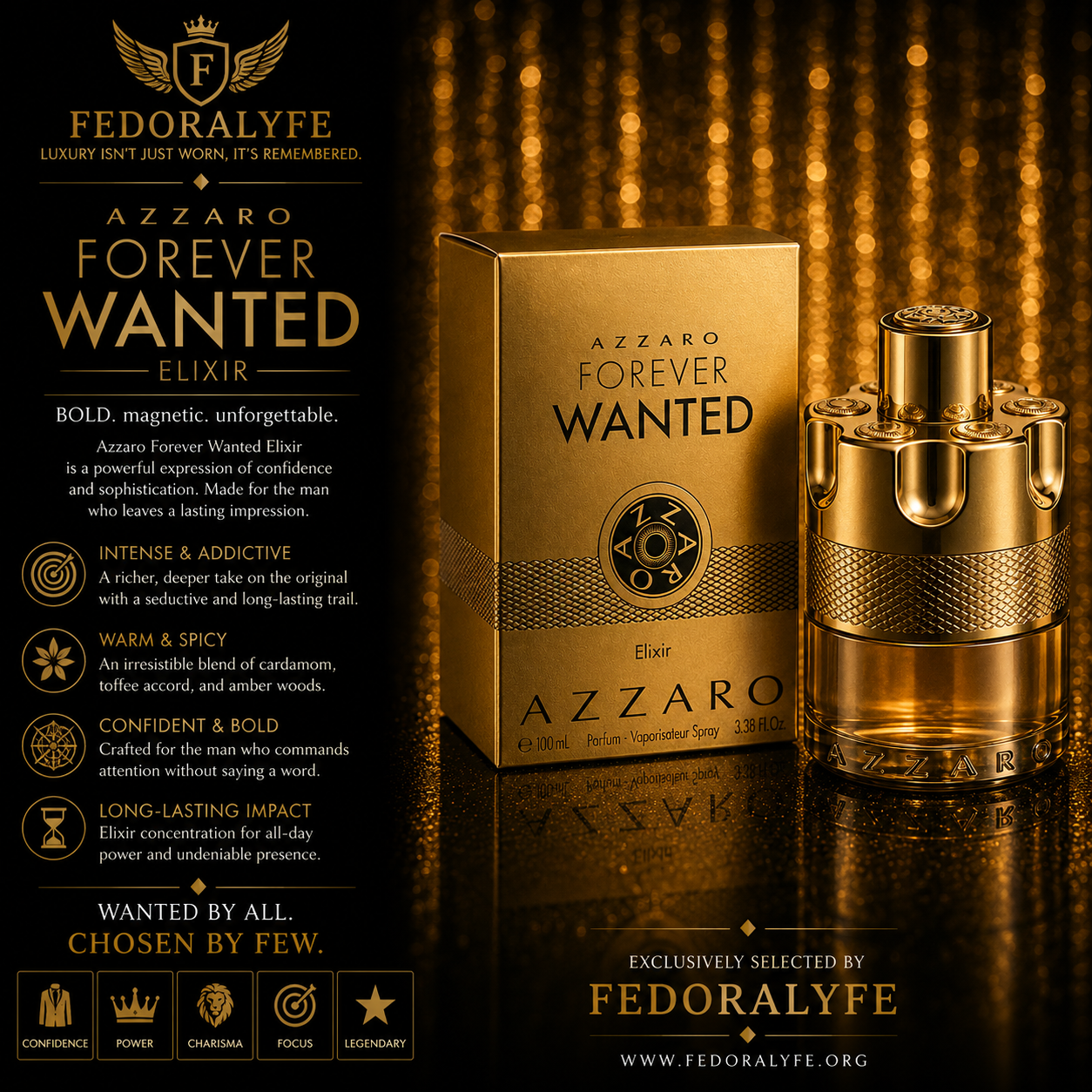 AZZARO FOREVER WANTED ELIXIR COLONGE