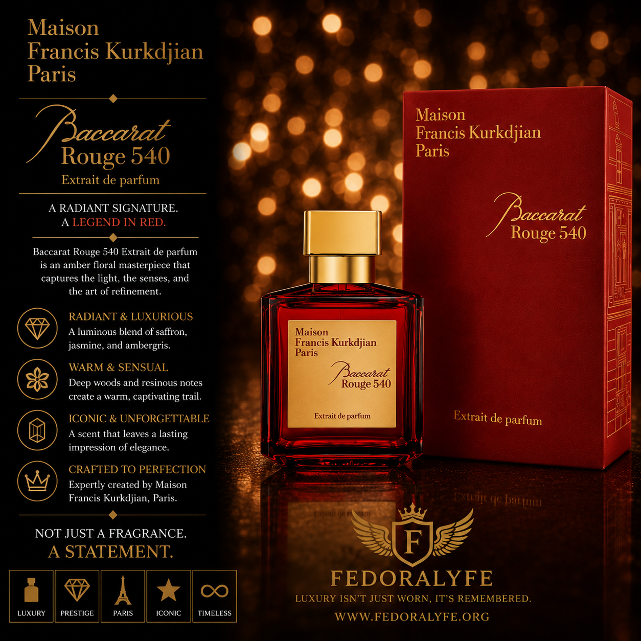 MAISON FRANCIS KURKDJIAN BACCARAT ROUGE 540 COLONGE