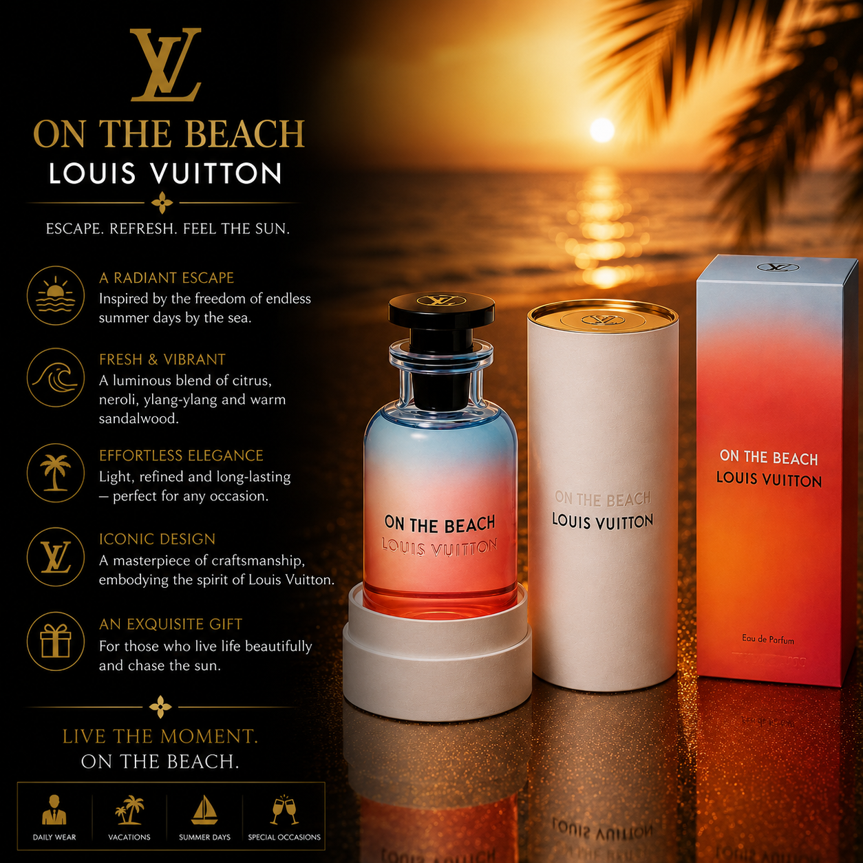 LOUIS VUITTON ON THE BEACH COLONGE