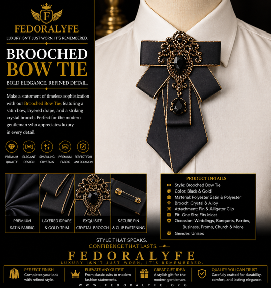 FASHIONABLE BOWTIE GREY