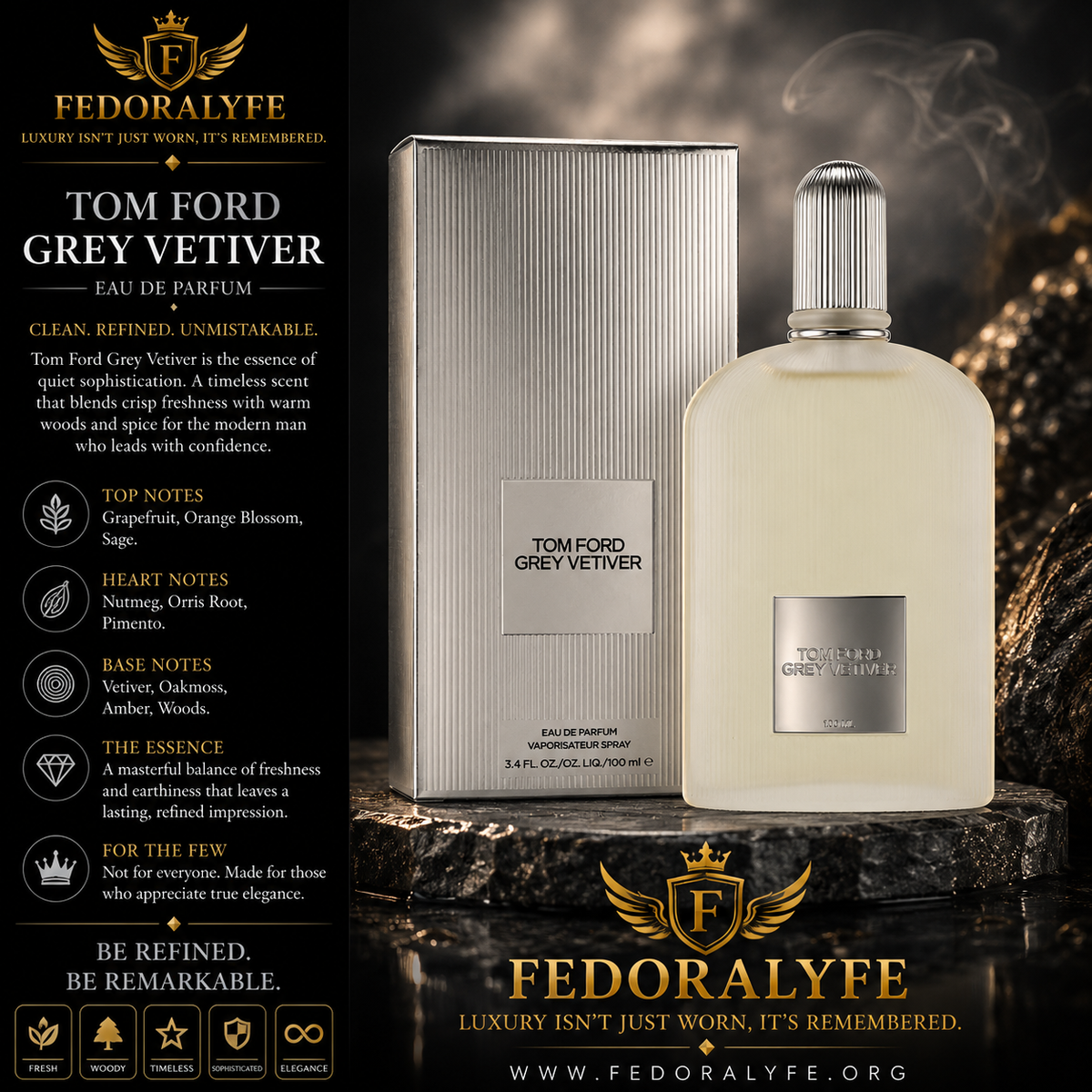 TOM FORD GREY VETIVER COLONGE
