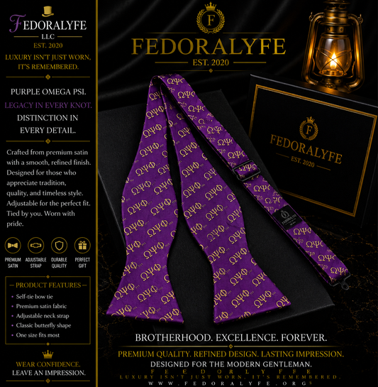 OMEGA PSI PHI ELEGANT BOWTIE