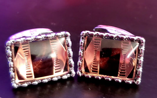 SILVER CUFFLINKS